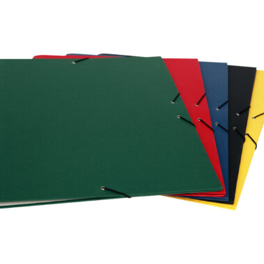 CARPETA GOMA A3/A2 CARTÓN FORRADO EN GELTEX COLOR