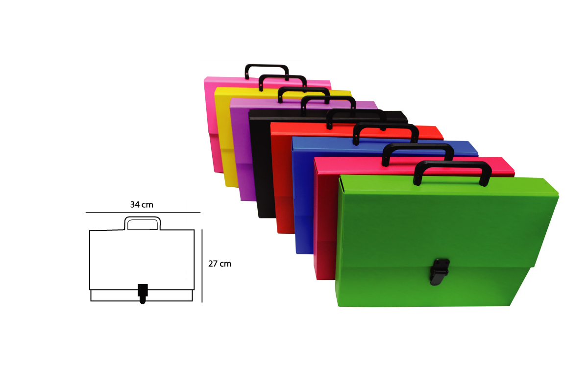 06.MALETIN CARTON FORRADO PLASTIFICADO MATE