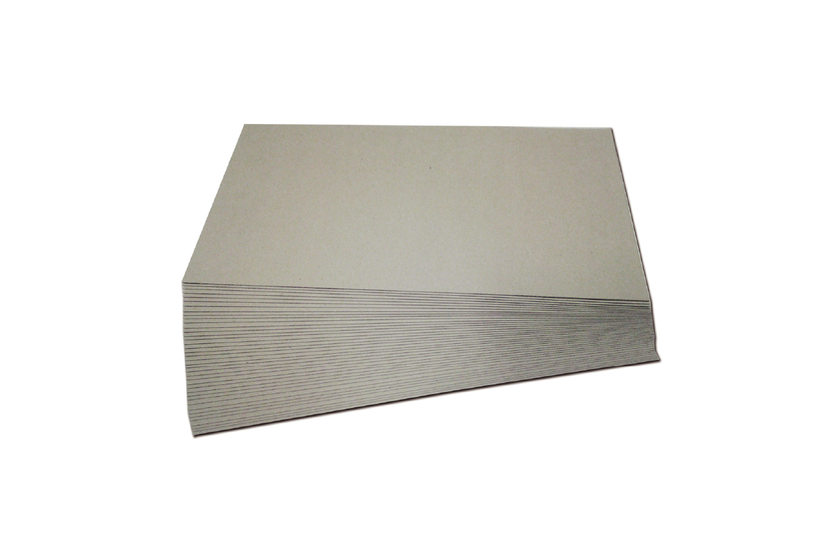 11.HOJAS CARTON COMPACTO GRIS GROSOR 2 mm