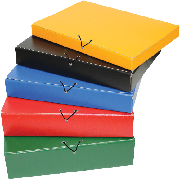 CAJA PROYECTO ARMADA CARTON COMPACTO GOFRADO CIERRE GANCHO