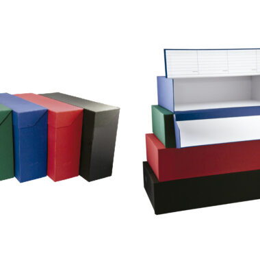 CAJA TRANSFERENCIA CARTÓN FORRADO EN GELTEX