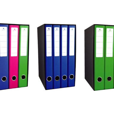 COATED CARDBOARD RING BINDERS BOX