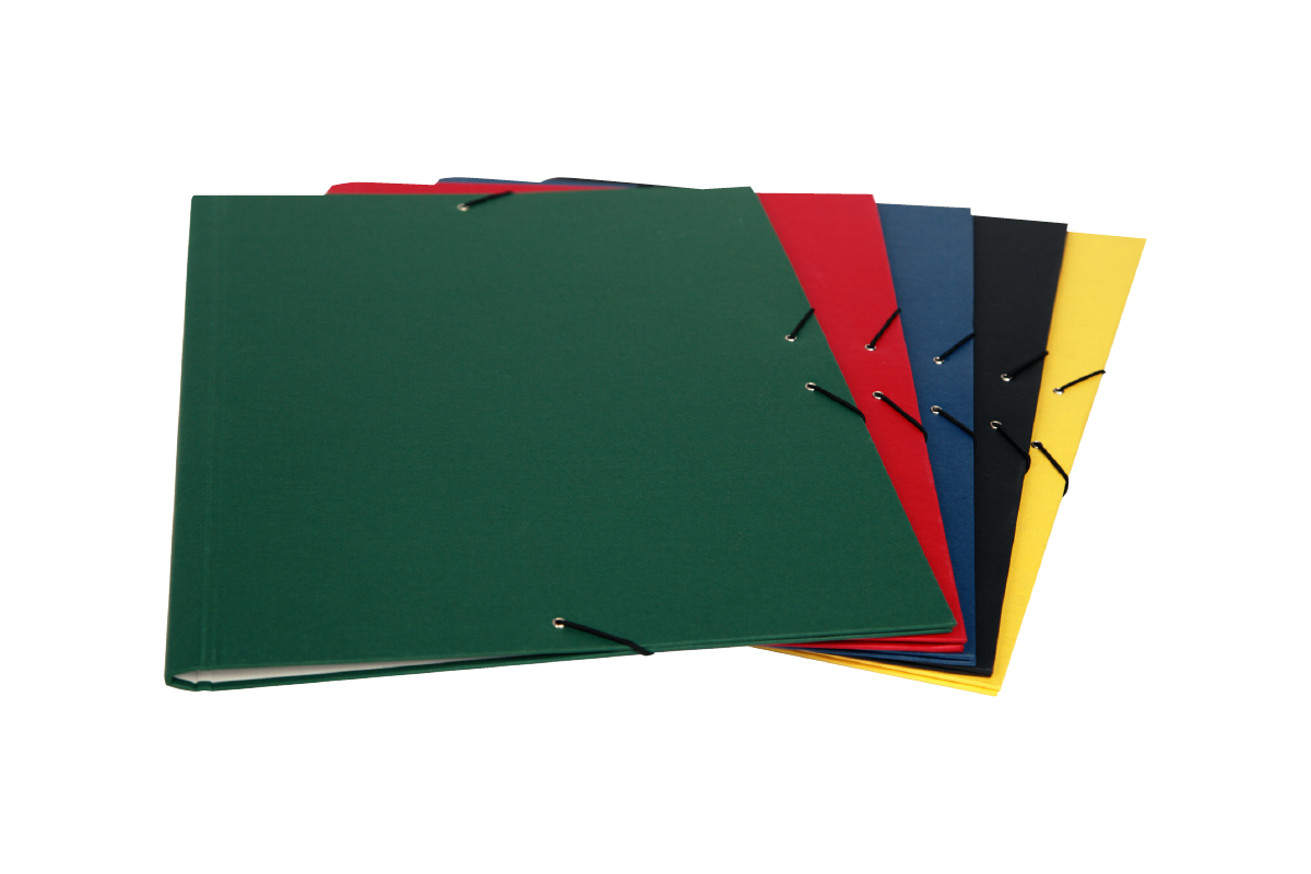 03.CARPETA GOMA A3 A2 CARTON FORRADO EN GELTEX COLOR