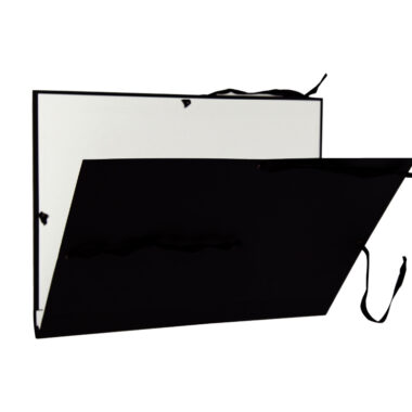 CARPETA CINTA A3/A2 CARTÓN FORRADO EN GELTEX COLOR