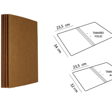 SUBCARPETA KRAFT-KRAFT 200gr.