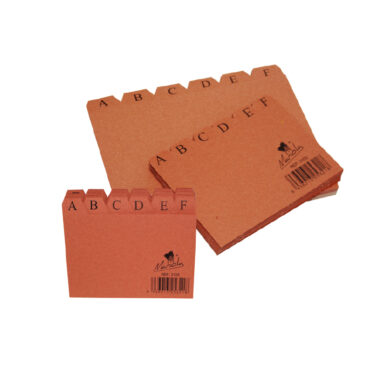 ÍNDICE PARA FICHEROS CARTÓN CUERO