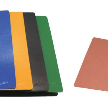 CARPETA ANILLAS CARTÓN COMPACTO GOFRADO COLORES