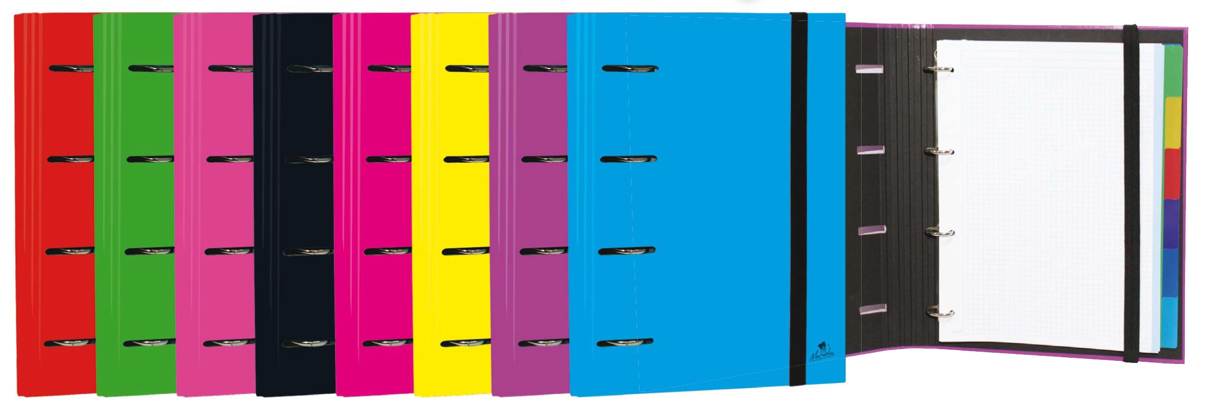 CARPEBLOCK CARTON FORRADO PLASTIFICADO MATE CIERRE GOMA